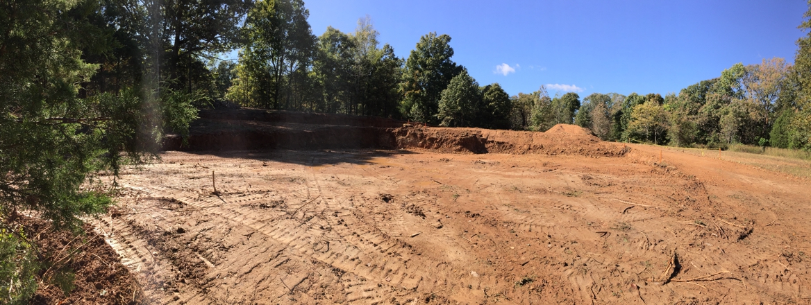 Excavation as of October 16, 2019